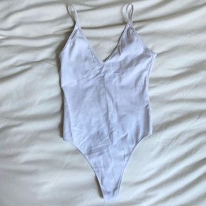 Aritzia White Bodysuit